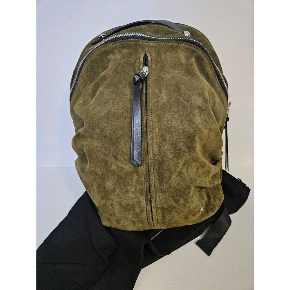 Rag & Bone olive green suede backpack. NWT. - Picture 1 of 8